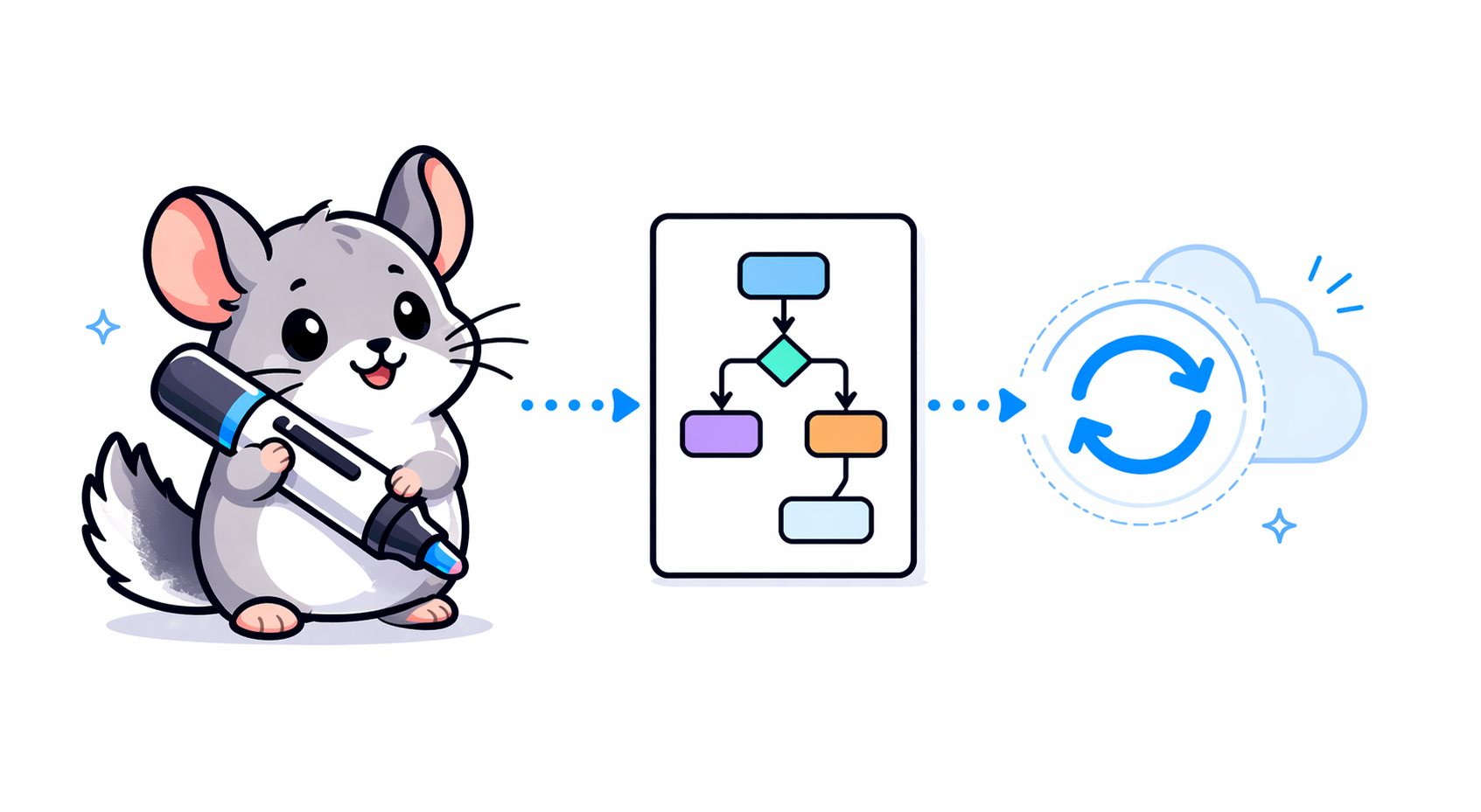 How to embed a live, interactive architecture diagram in your GitHub README
